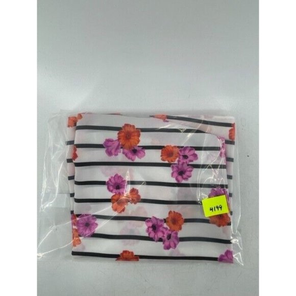 J. Crew Women's Floral Tropical Flower Striped Camisole Top Size 0 Summer - Picture 11 of 11